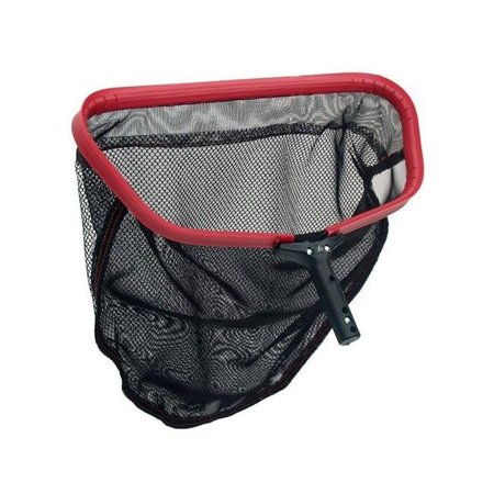 PURITY POOL Purity Pool RBRB 20 x 20 in. Aluminum Alloy Frame Red Baron Standard Leaf Rake Mesh Net; Black RBRB